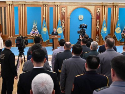 Тоқаев сарбаздарды алдағы Отан қорғаушы күнімен құттықтады.
