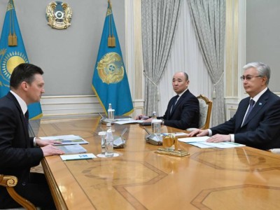 Тоқаев Еуразиялық даму банкінің басқарма төрағасын қабылдады.