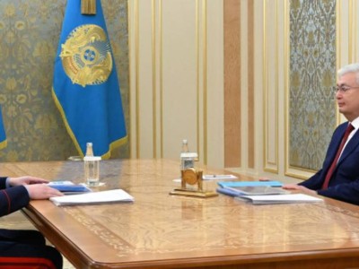 Мемлекет басшысы Ішкі істер министрі Ержан Сәденовті қабылдады.