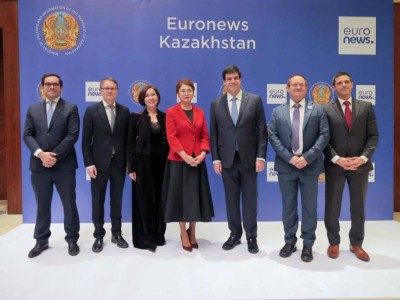 Астанада Euronews-тің өңірлік кеңсесі ашылды.