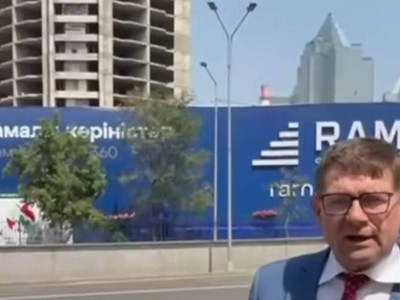 Депутат Алматыда 40-қабатты ғимарат салуға қарсы шықты.
