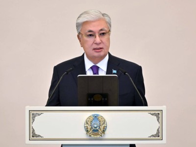 Мемлекет басшысы Республика күніне орай өткен салтанатты жиында сөз сөйледі.