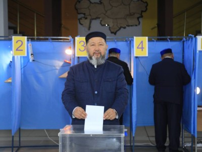 ҚМДБ ТӨРАҒАСЫ РЕСПУБЛИКАЛЫҚ РЕФЕРЕНДУМДА ӨЗ ТАҢДАУЫН ЖАСАДЫ.