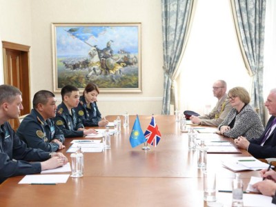 Ұлыбританияның әскери делегациясы Астанаға келді.