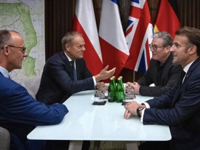 Франция, Германия, Ұлыбритания және Польшаның басшылары Киевке келді.