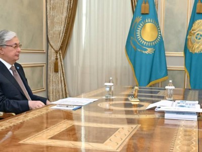 Президент Мемлекеттік қызмет істері агенттігінің төрағасын қабылдады.