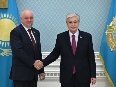 Мемлекет басшысы Ресейдің Энергетика министрі Сергей Цивилевті қабылдады.