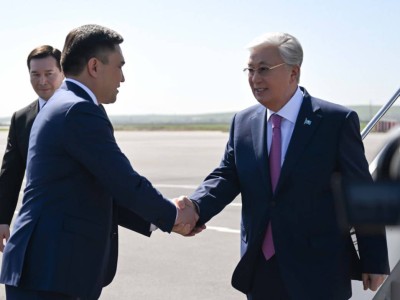 Президент Қасым-Жомарт Тоқаев Шымкент қаласына келді.