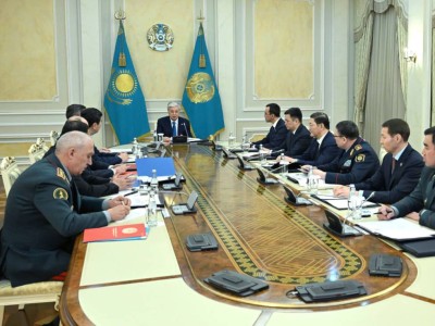 Мемлекет басшысы Қауіпсіздік Кеңесінің отырысын өткізді.