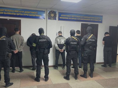 Елді бопсалап келген қылмыстық топ ұсталды.