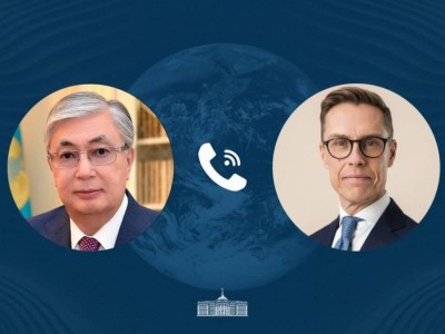 Тоқаев Финляндия президентімен сөйлесті.
