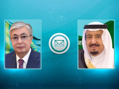 Президент Сауд Арабиясы Корольдігіне құттықтау жеделхаттарын жолдады.