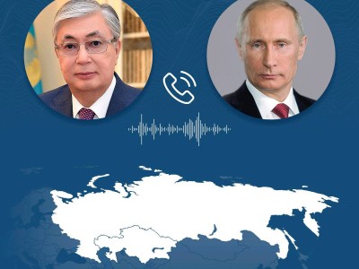 Тоқаев Ресей президенті Владимир Путинмен телефон арқылы сөйлесті.