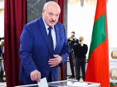 В Беларусьте президент сайлауы өтіп жатыр.