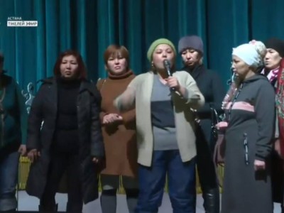 Алматы мен Астанада бір топ ана президент пен үкіметке талап қойды (видео).