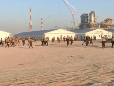 Өзбекстанда зауыт жұмысшылары бүлік шығарды (видео).