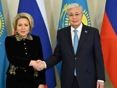 Тоқаевпен кездескен Матвиенко БРИКС-ке кіруді меңзеді.