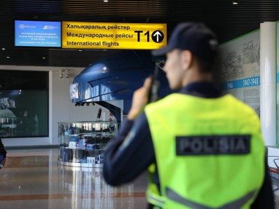 Мас жолаушы әйел Ақтау-Баку рейсінен түсірілді.