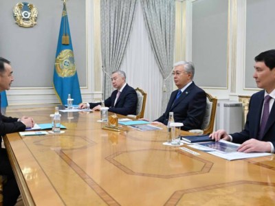 Президент Бақытжан Сағынтаевты қабылдады.