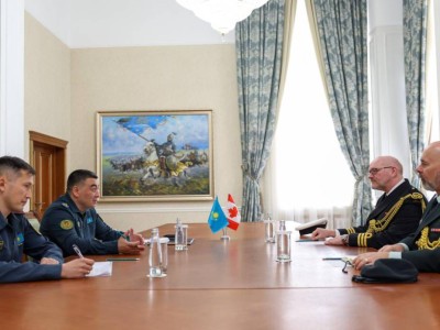 Канаданың әскери атташесі Қазақстанға келді.