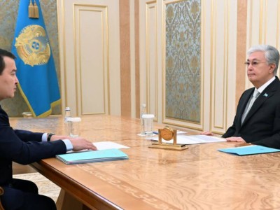 Мемлекет басшысы Әлихан Смайыловты қабылдады.