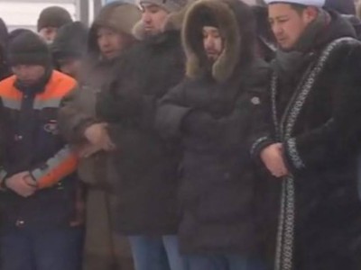 Астанада өрттен қаза болған бес баланы жерледі.