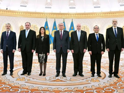 Президент Қасым-Жомарт Тоқаев бірқатар мемлекеттің елшілерінен сенім грамоталарын қабылдады.