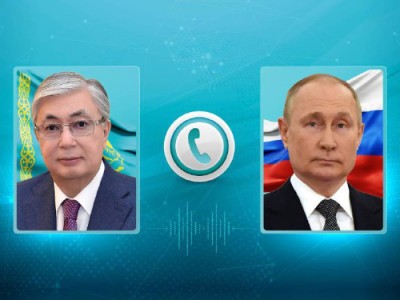 Мемлекет басшысы Ресей Президентімен телефон арқылы сөйлесті.