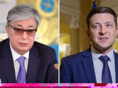 Тоқаев Зеленскиймен телефон арқылы сөйлесті.