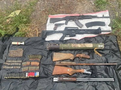Қаңтар оқиғасы кезінде қолды болған қарулар Щучинсктен табылды.