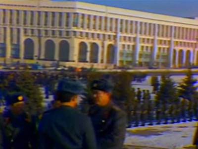 «Желтоқсан» ұлт-азаттық көтерілінің жаңа видеосы табылды!.