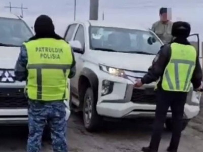 Қостанай облысында блок-бекетті бұзып өтпек болған жүргізуші тұтқындалды.