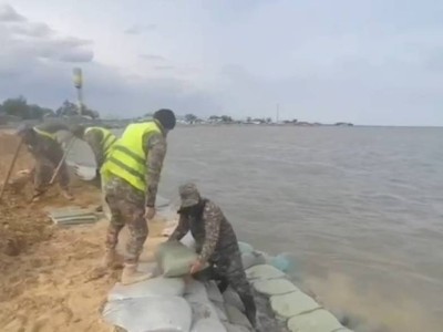Ырғыз ауданында бөгетті нығайту жұмыстары жалғасуда.