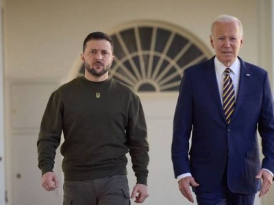 Зеленский Байденмен кездескеннен кейін «керемет жаңалықпен» бөлісті.