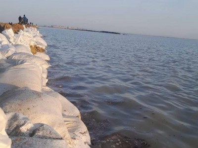Атырауда Жайық өзеніндегі су деңгейінің көтерілуі жалғасуда.