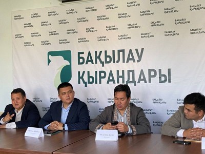«Бақылау қырандары» Алматыда баспасөз жиынын өткізді.