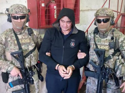 Серік Күдебаевтың ұсталған сәтінен фотолар жарияланды.