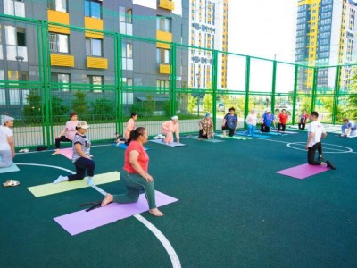 AULAFIT әлеуметтік жобасының қатысушылары экологиялық акцияны қолдады.