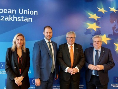 Еуропарламент депутаттары Қаңтар оқиғасы құрбандарымен кездесті.