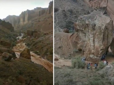 Шарындағы сел: Экскурсия кезінде мұғалім мен бір оқушы көз жұмды.