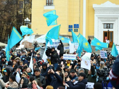 «Amanat» партиясы митингі өткізді.