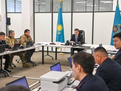 Олжас Бектенов: «Қазір бастысы – адам өмірін сақтап қалу және апат зардаптарын азайту».