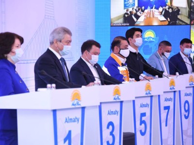 «Nur Otan» партиясының Алматы мәслихатына арналған тізімі жасалды.