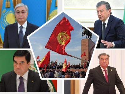 Қырғызстанға қатысты төрт елдің басшылары бірлескен мәлімдеме жасады.