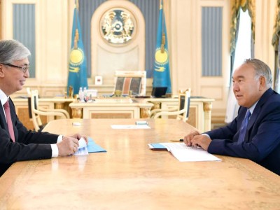 Тоқаев пен Назарбаев кездесті.