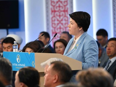 Мәжіліс депутаты Жұлдыз Сүлейменова: Рухы азат, көзі ашық ұрпақ өсіп келеді.