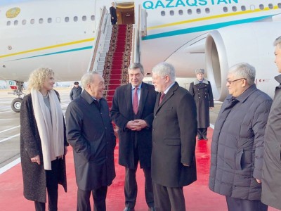 Назарбаев Ресейге барды, Путинмен кездеседі.