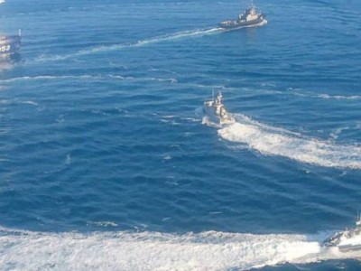 Украина арнайы қызметі: Кемелерде барлаушылар болған.