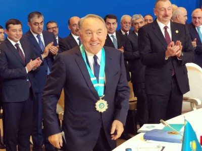 Назарбаевқа Түркі әлемінің жоғарғы ордені берілді.