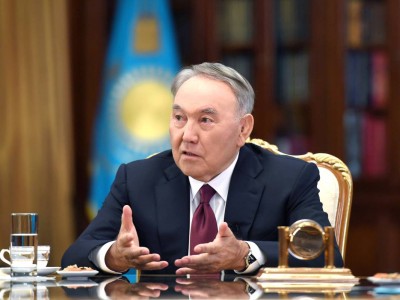 Назарбаев «Хабар» арнасына сұхбат берді.